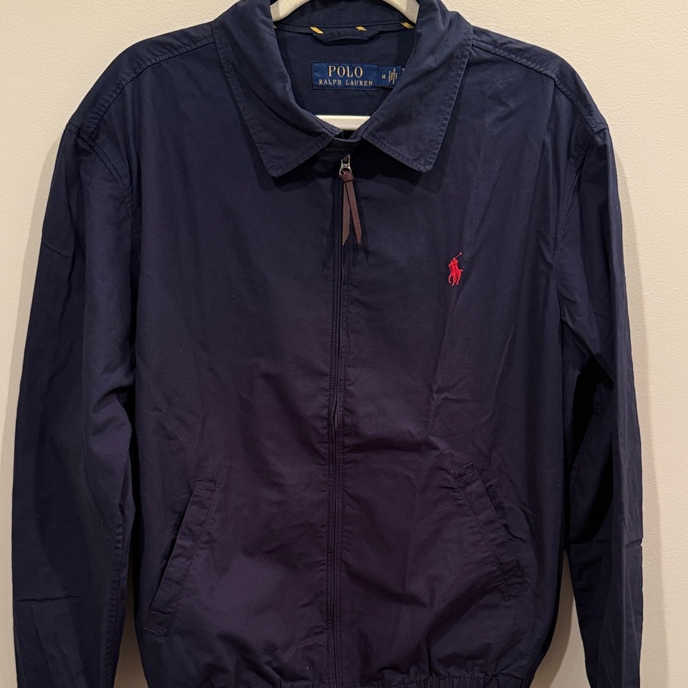 Polo by Ralph Lauren Men's Navy Blue Lightweight Jacket NWOT Size M.